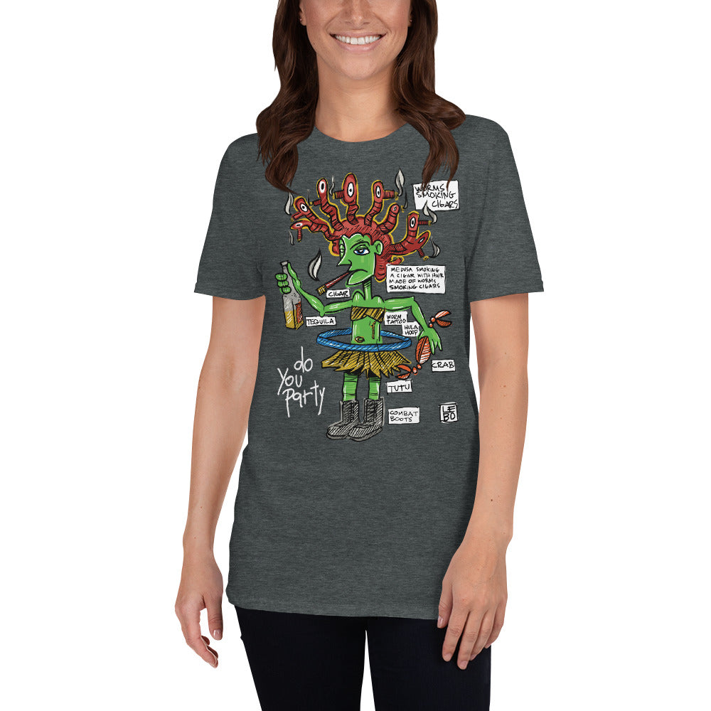 Treasures and Pleasures - Medusa – Lebo Short-Sleeve Unisex T-Shirt